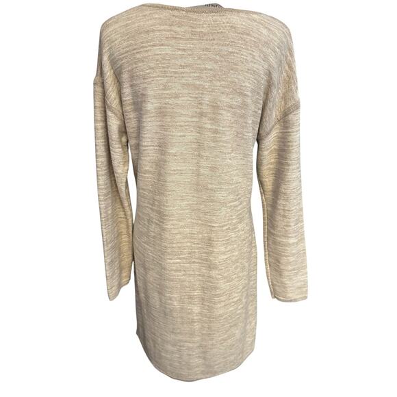 Athleta Tan Long Sleeve Dress Large - Picture 3 of 5